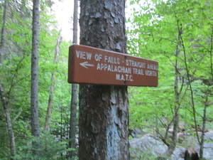 Appalachian Trail Side trail to falls