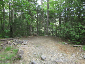 Appalachian Trail Tent site south of Sluice Brook