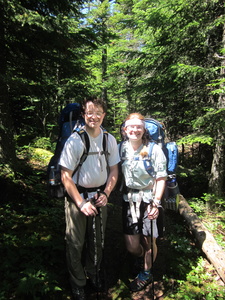 Appalachian Trail Two hikers