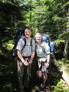 Appalachian Trail Two hikers