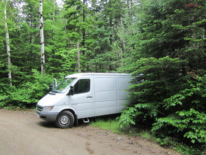 Appalachian Trail Our Sprinter van