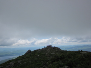 Appalachian Trail Remains of old lookout hut