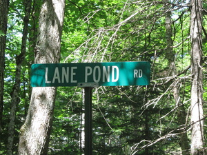 Appalachian Trail Lane Pond Road