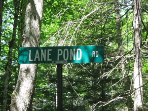 Appalachian Trail Lane Pond Road