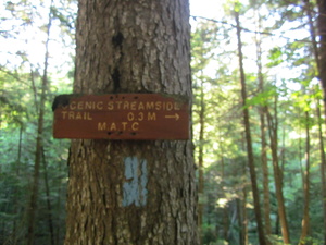 Appalachian Trail Scenic streamside trail