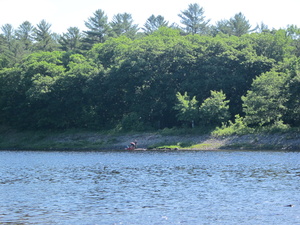 Appalachian Trail Kennebec River Ferry - far side 