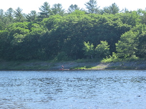 Appalachian Trail Kennebec River Ferry - far side