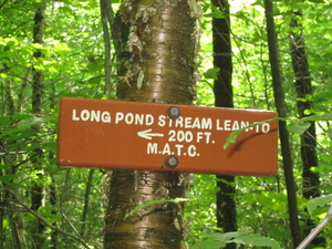 Appalachian Trail Long Pond Stream Lean-to