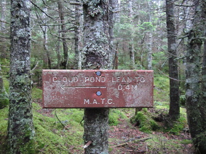 Appalachian Trail Cloud Pond Lean-to