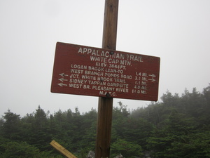 Appalachian Trail White Cap Mountain