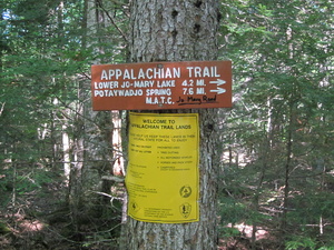 Appalachian Trail Jo Mary Road