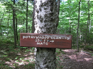Appalachian Trail Potaywadjo Lean-to