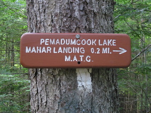 Appalachian Trail Marhar Landing