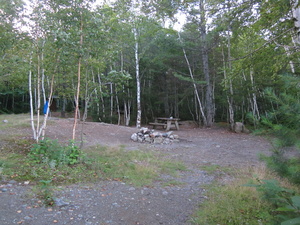 Appalachian Trail State Campground on Nahmakanta Lake