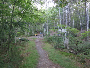Appalachian Trail State Campground on Nahmakanta Lake