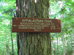 Appalachian Trail Wadleigh Stream Lean-to