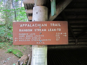 Appalachian Trail Rainbow Lake Lean-to