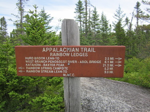 Appalachian Trail Rainbow Ledges