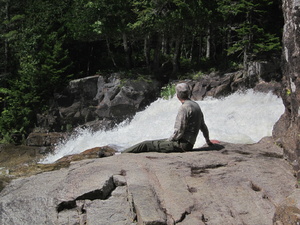 Appalachian Trail Nesowadnehunk Stream & me