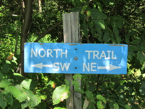 Appalachian Trail North Trail  <-SW  NE->